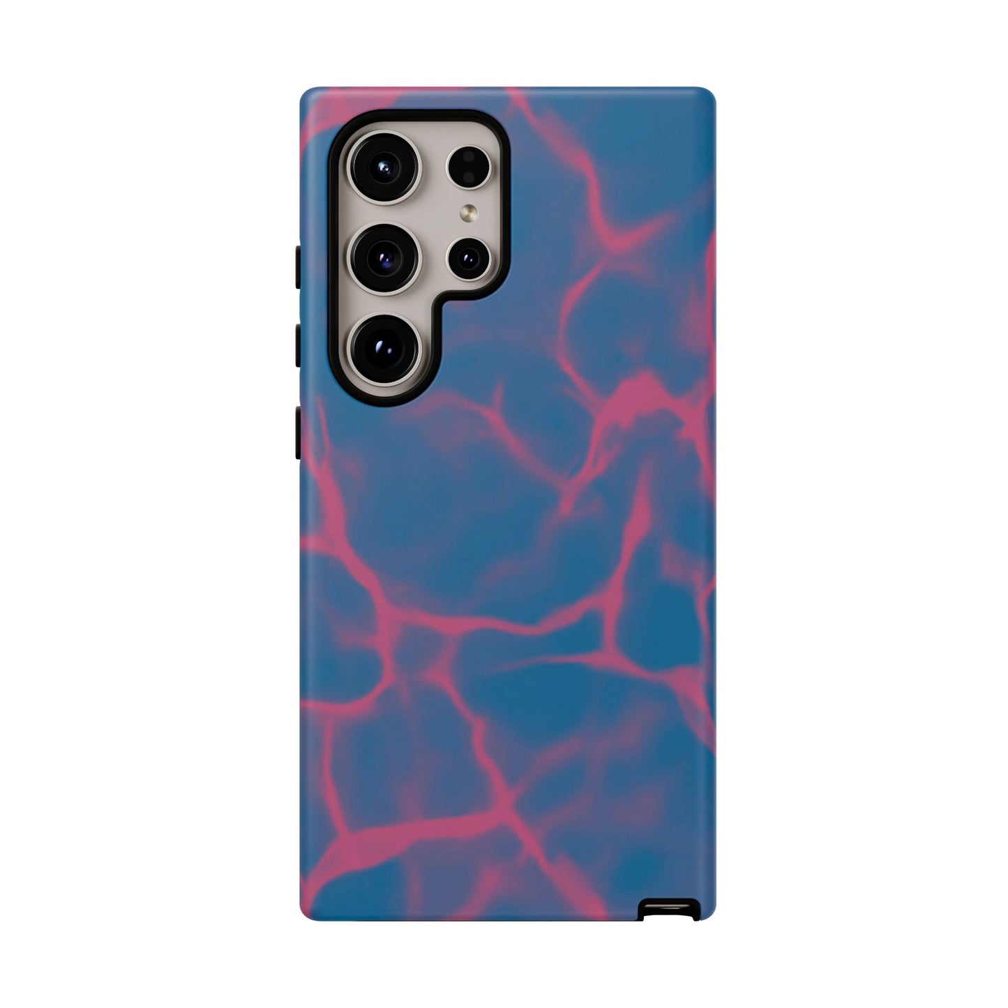 Marble Phone Case Blue Pink