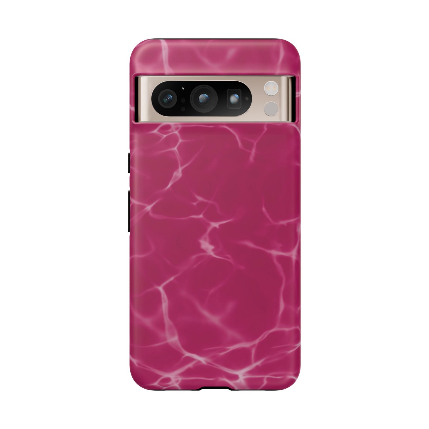 Marble Print Phone Case Berry