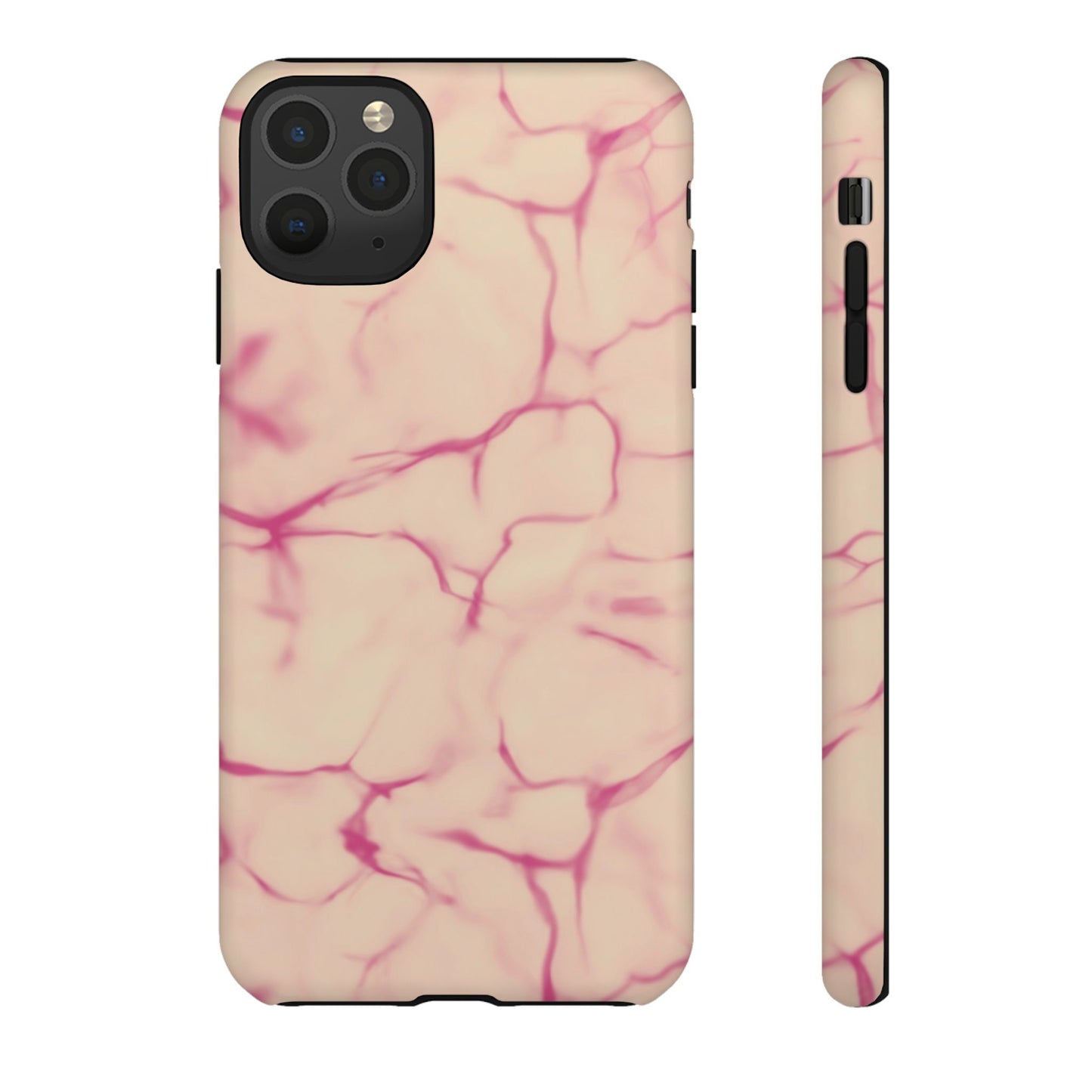 Marble Phone Case Cream Pink