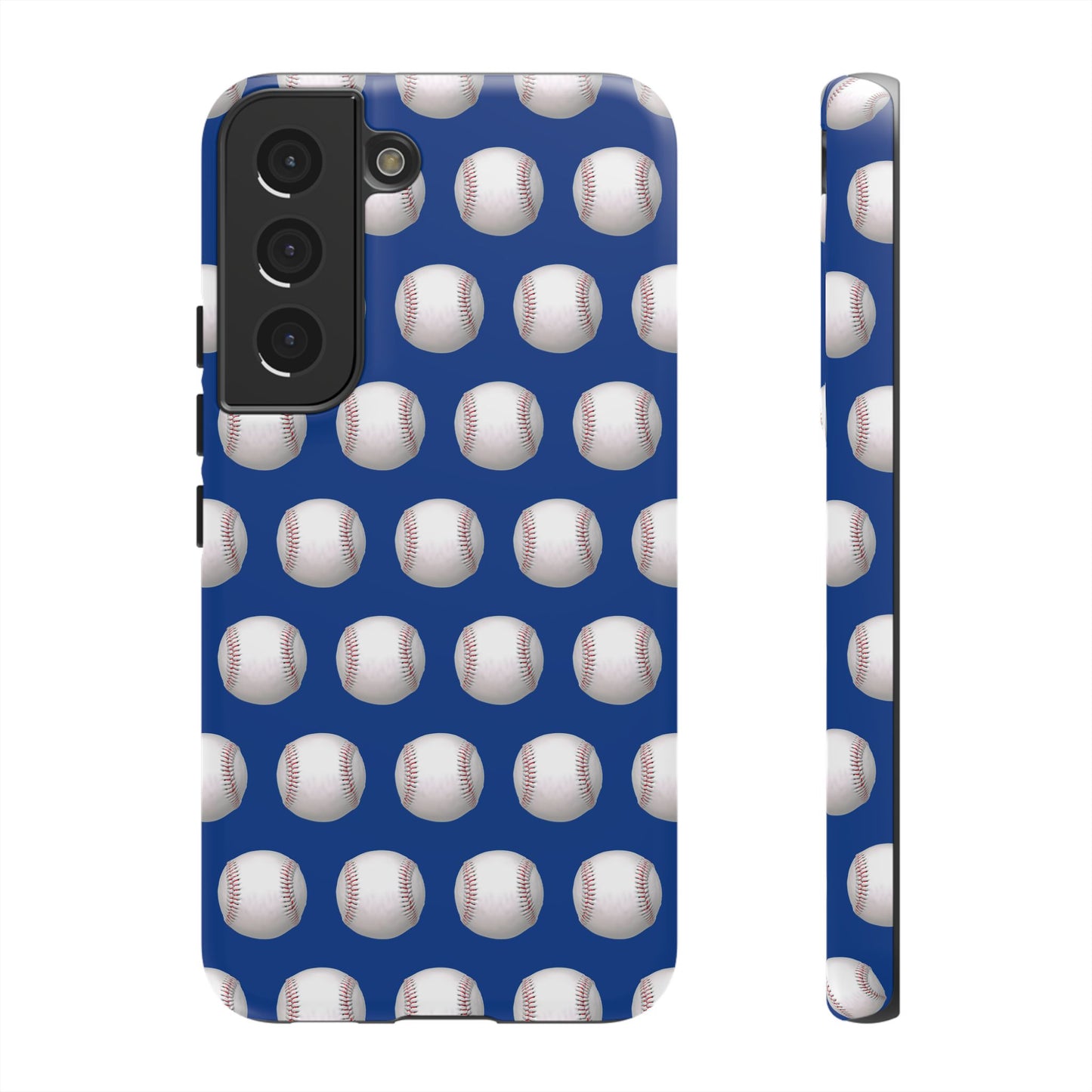 Baseball Phone Case Blue