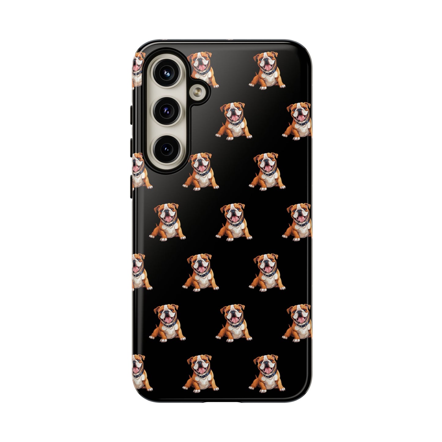 Bulldog Phone Case Black