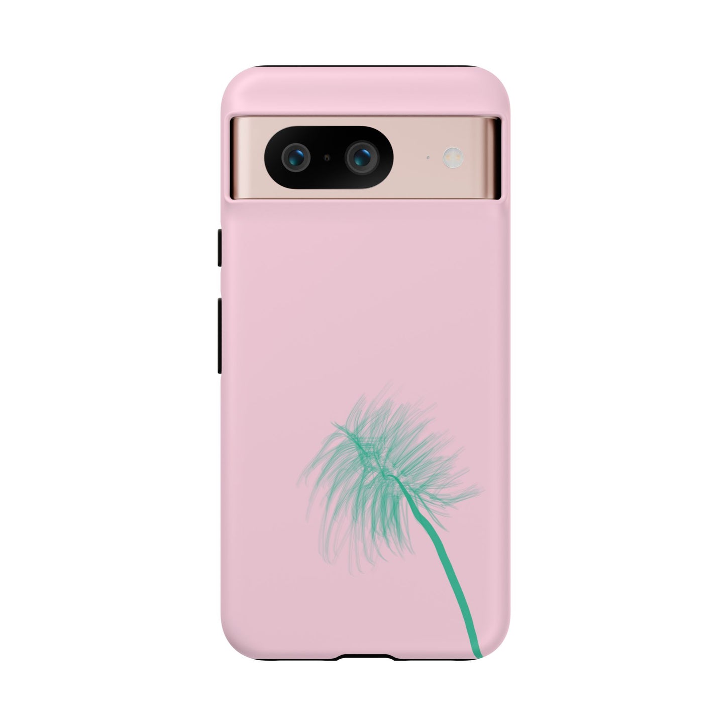 Dandelion Blowball Phone Case Pink