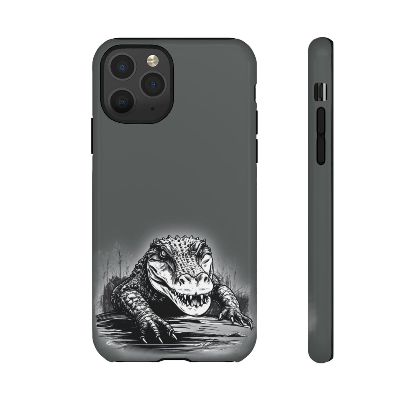 Gator Phone Case Gray