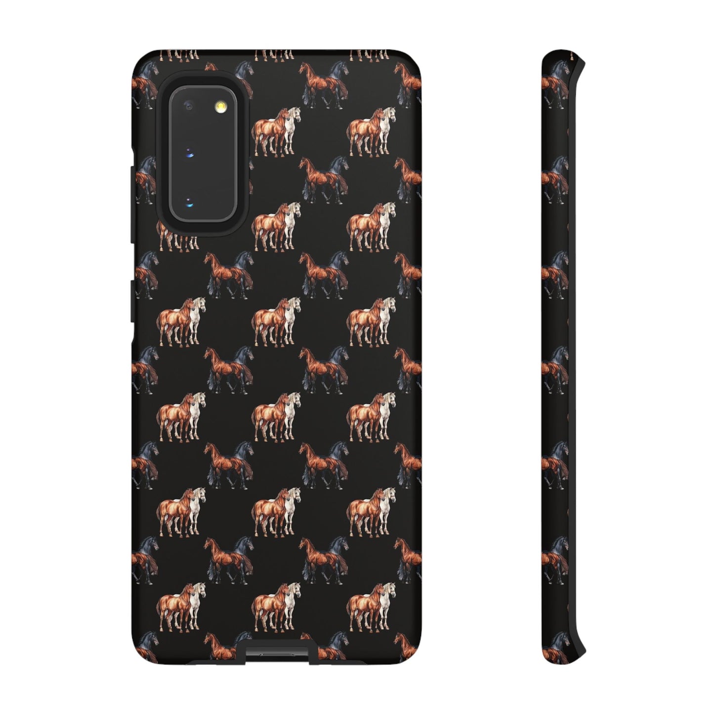 Horse Phone Case Black