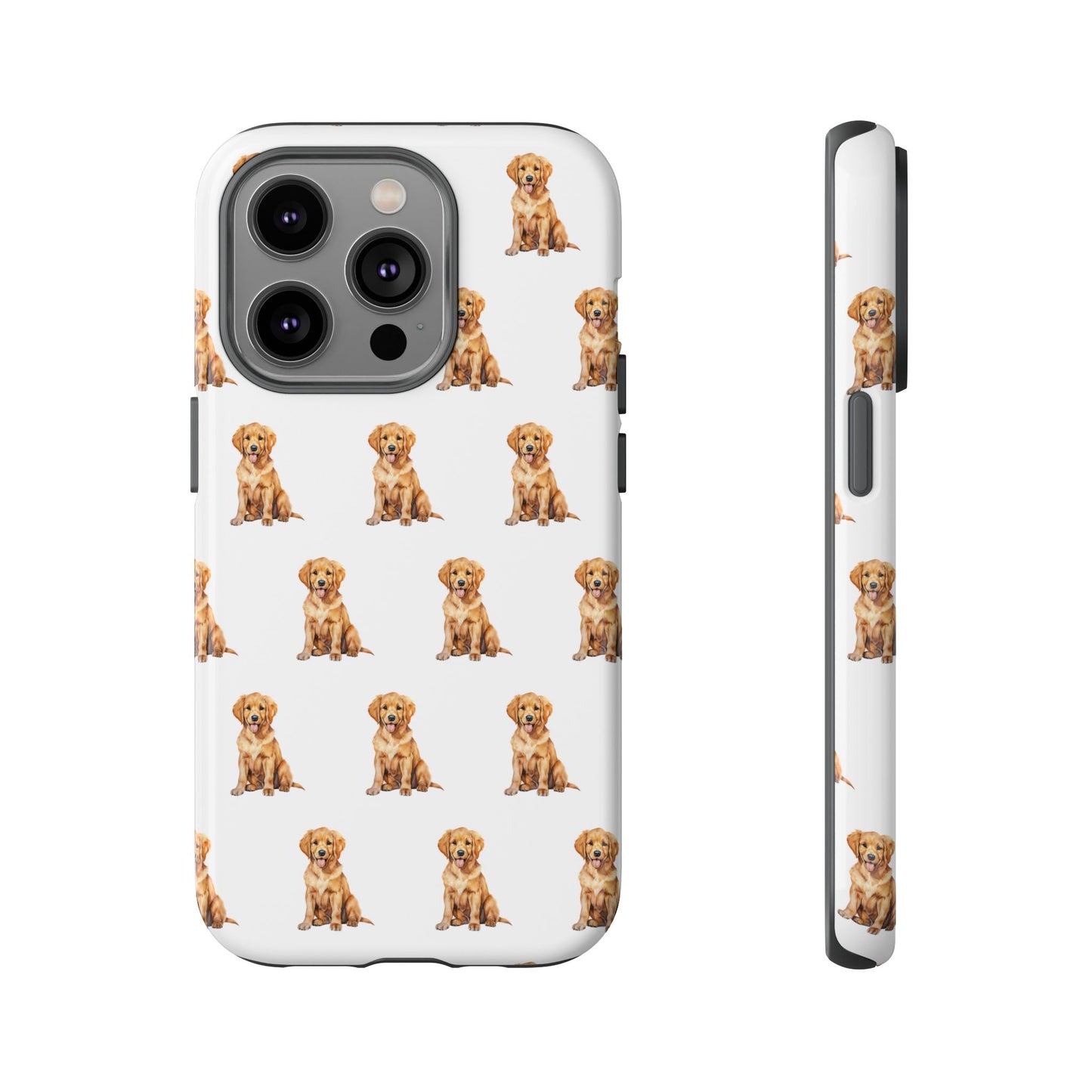 Golden Retriever Phone Case White