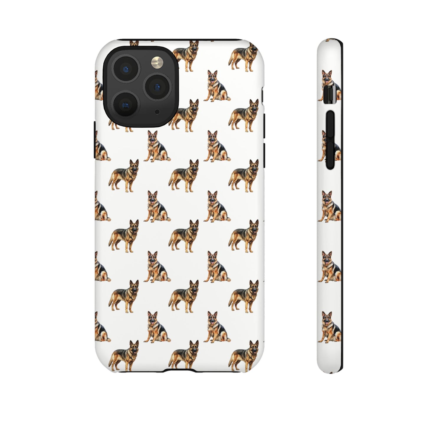 German Shepherd Phone Case White