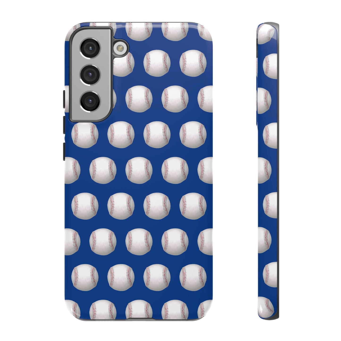 Baseball Phone Case Blue