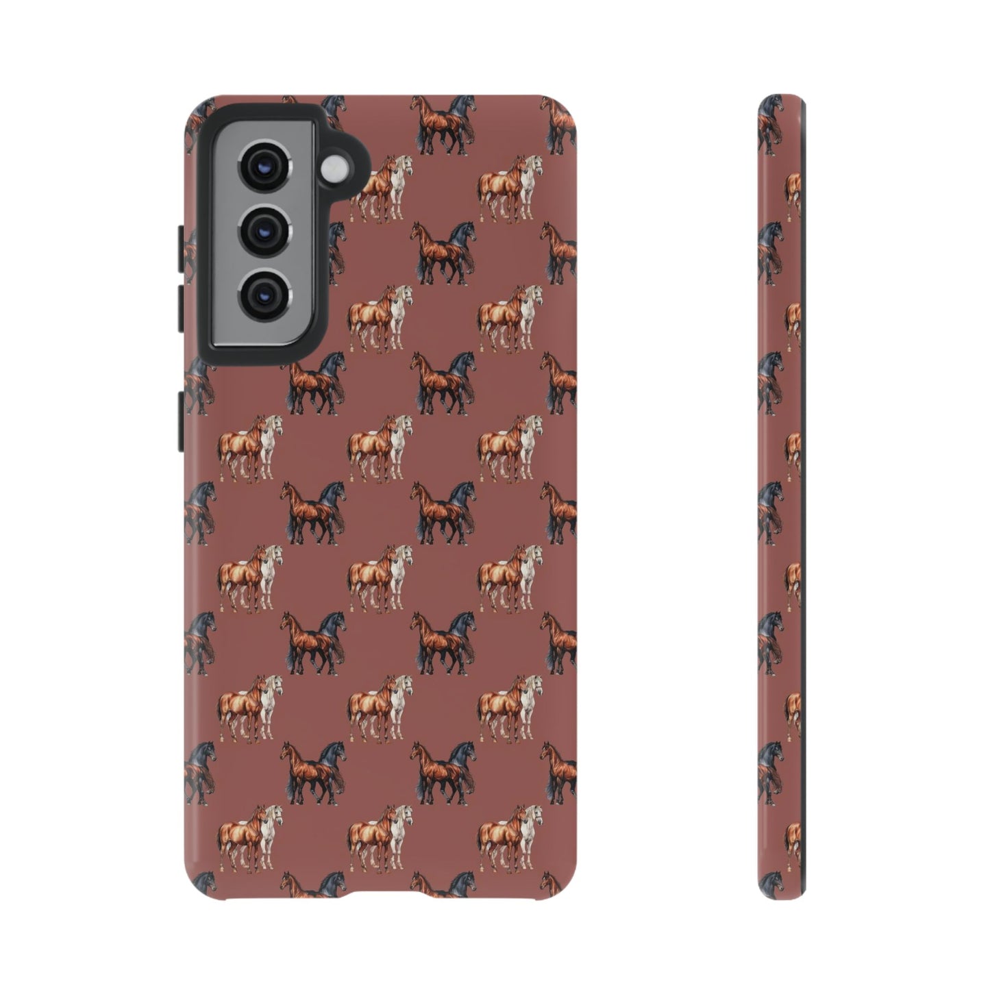 Horse Phone Case Brown