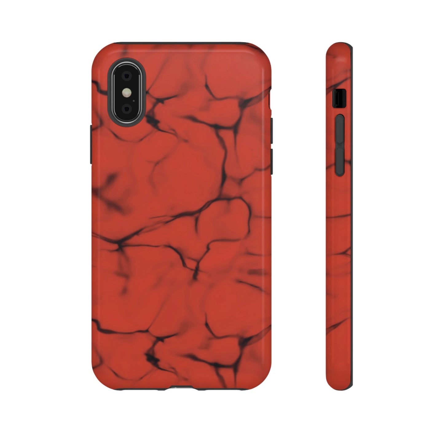 Marble Phone Case Red