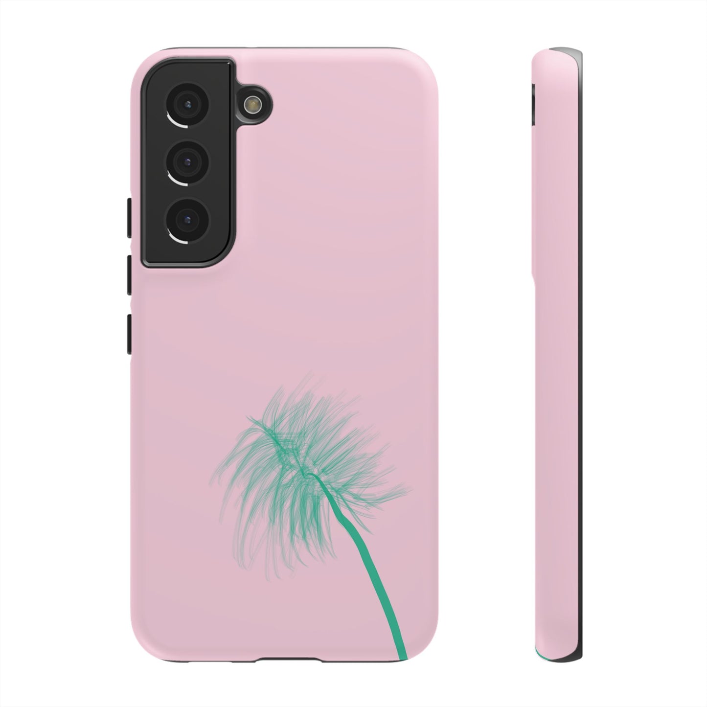 Dandelion Blowball Phone Case Pink