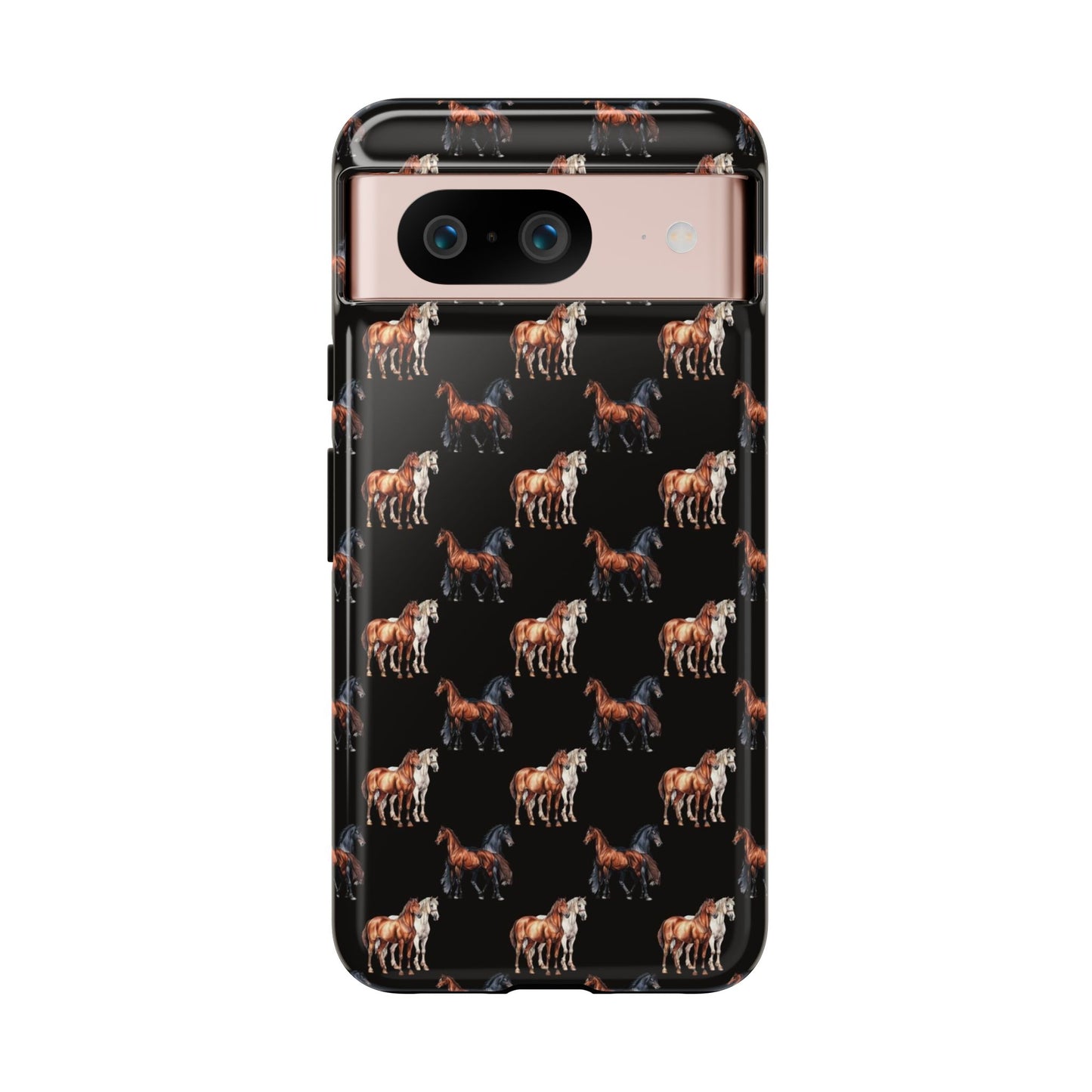 Horse Phone Case Black