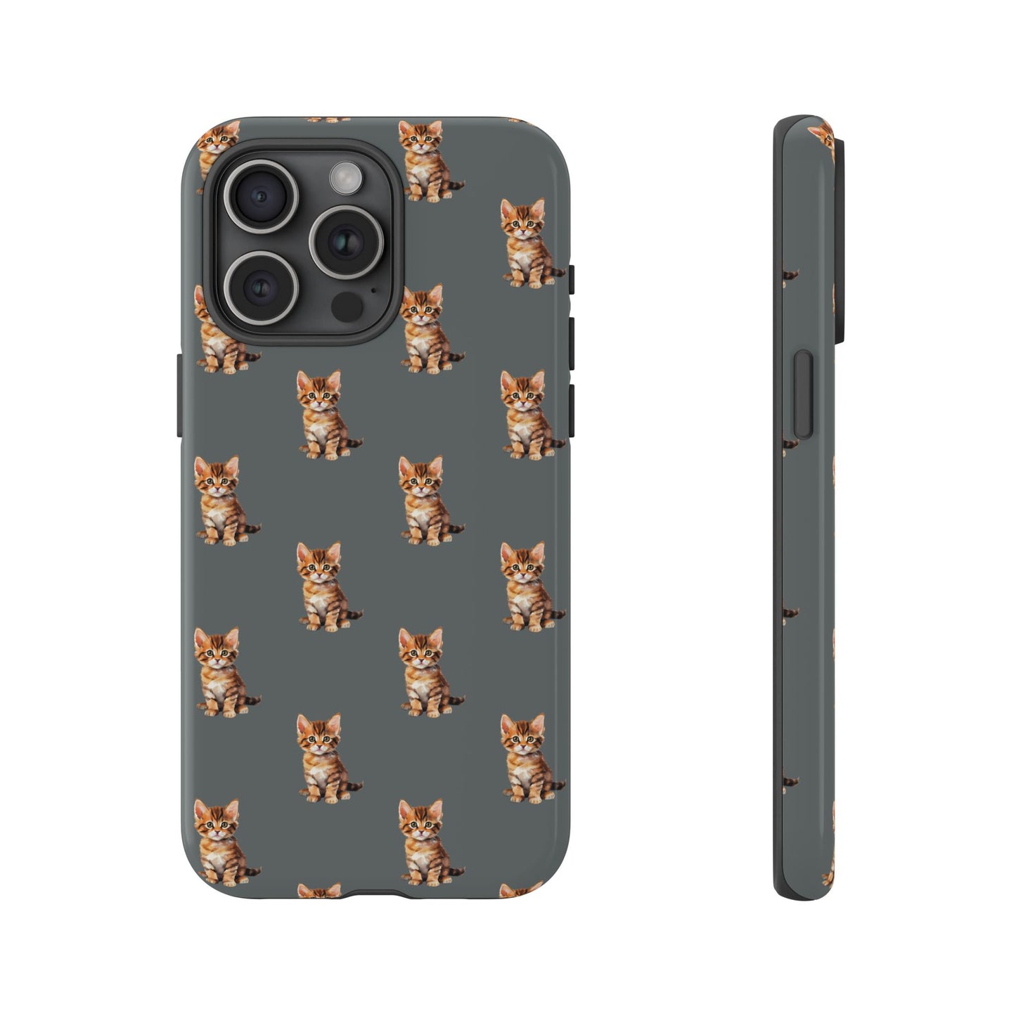 Cat Phone Case Gray