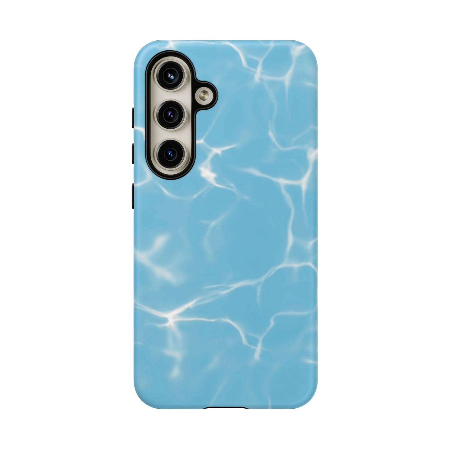 Marble Phone Case Light Blue