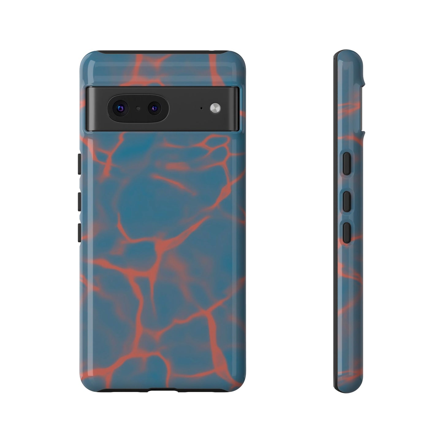 Marble Phone Case Teal