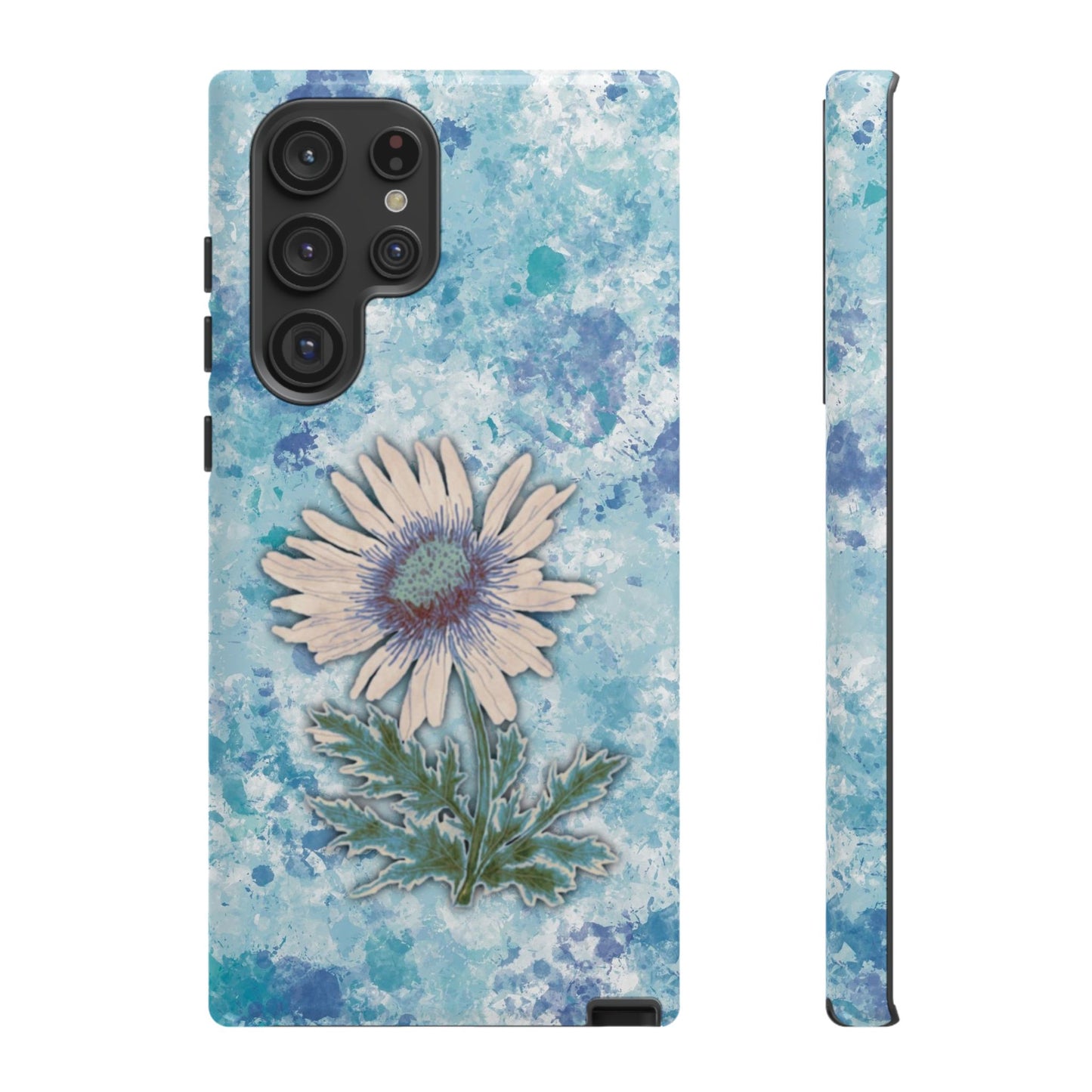 Daisy Phone Case Blue