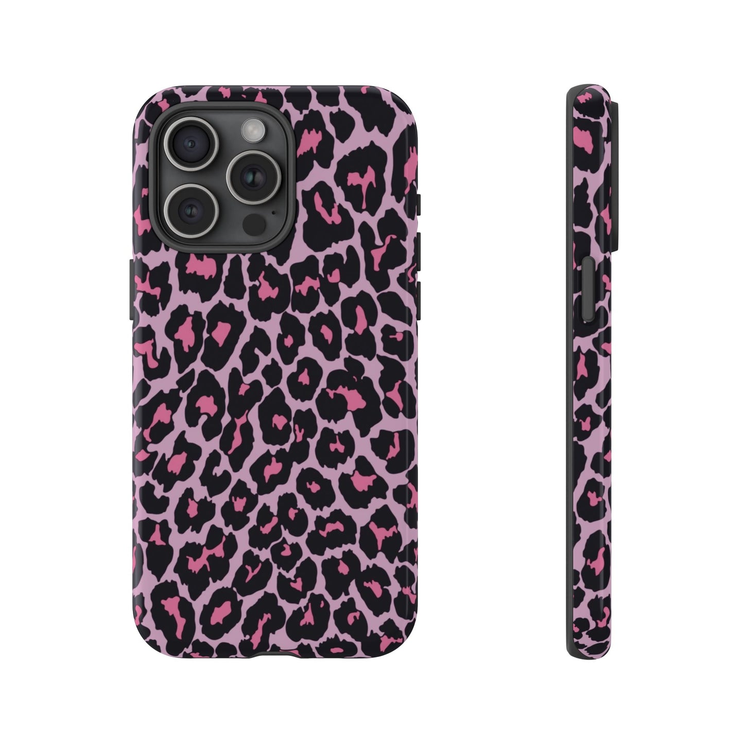 Leopard Print Phone Case Pink