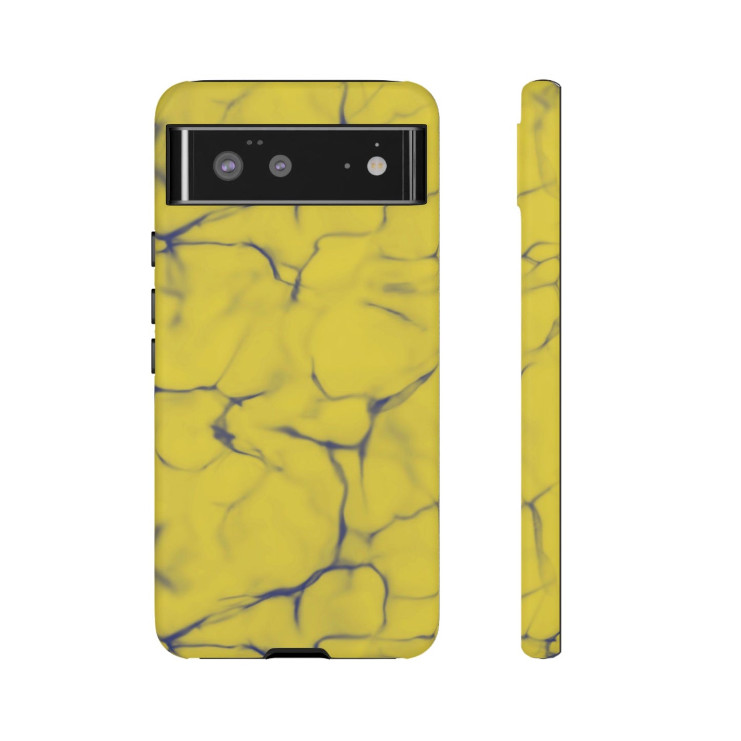 Marble Phone Case Yellow