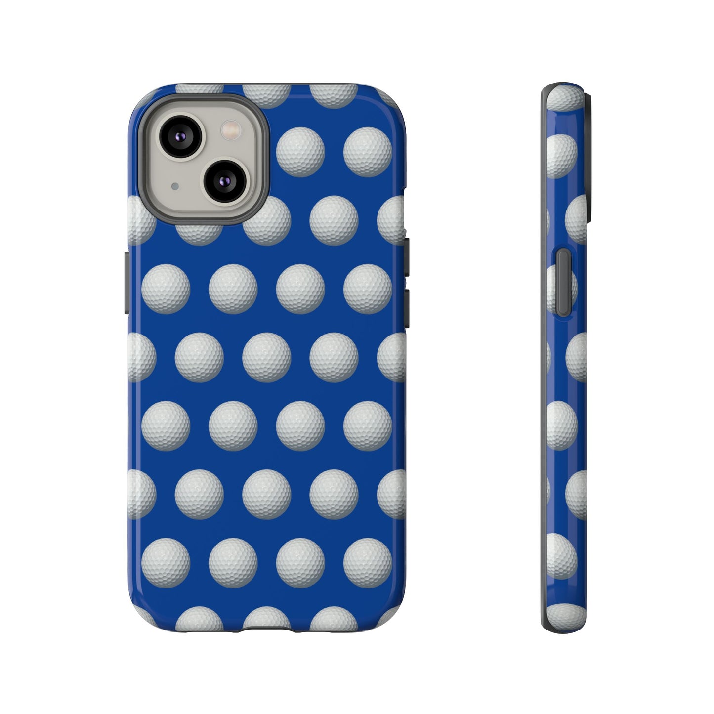 Golf Ball Phone Case Blue