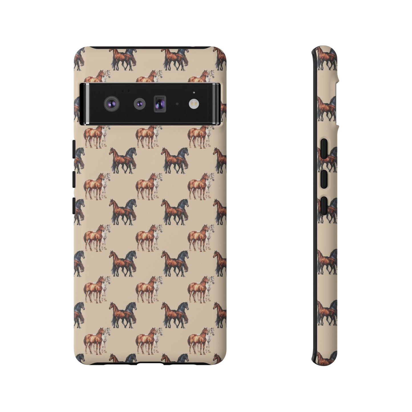 Horse Phone Case Cream