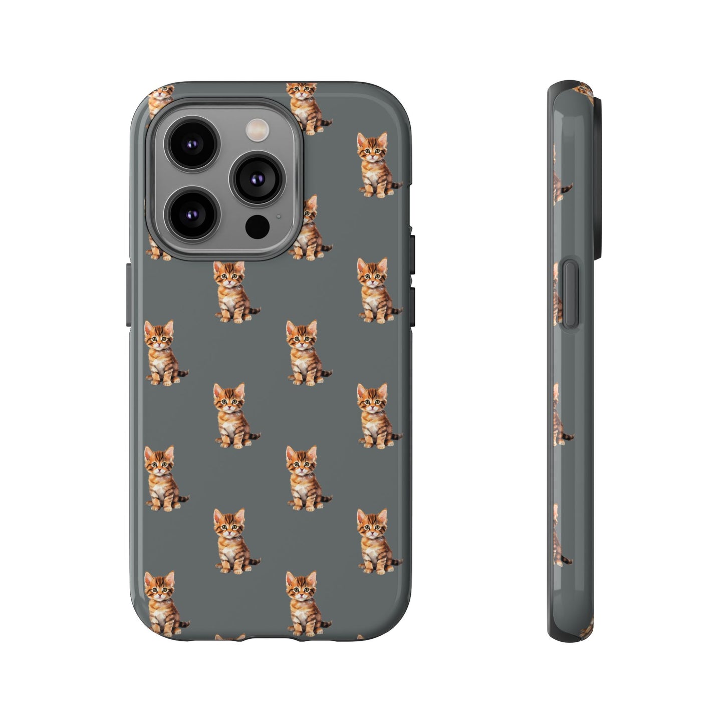 Cat Phone Case Gray