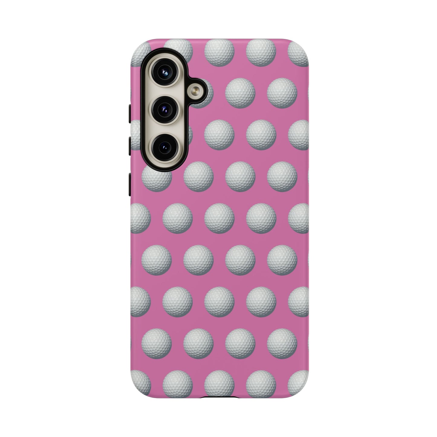 Golf Ball Phone Case Pink