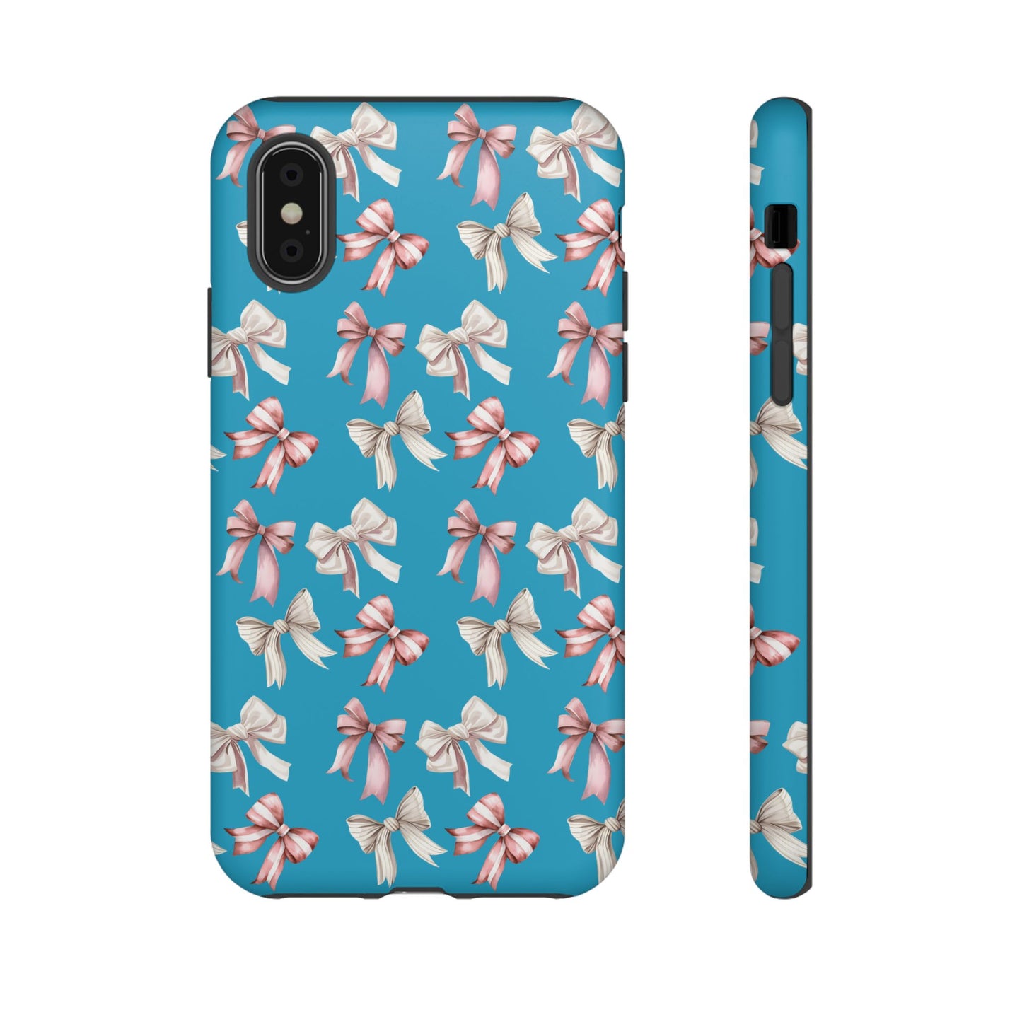 Bow Phone Case Turquoise