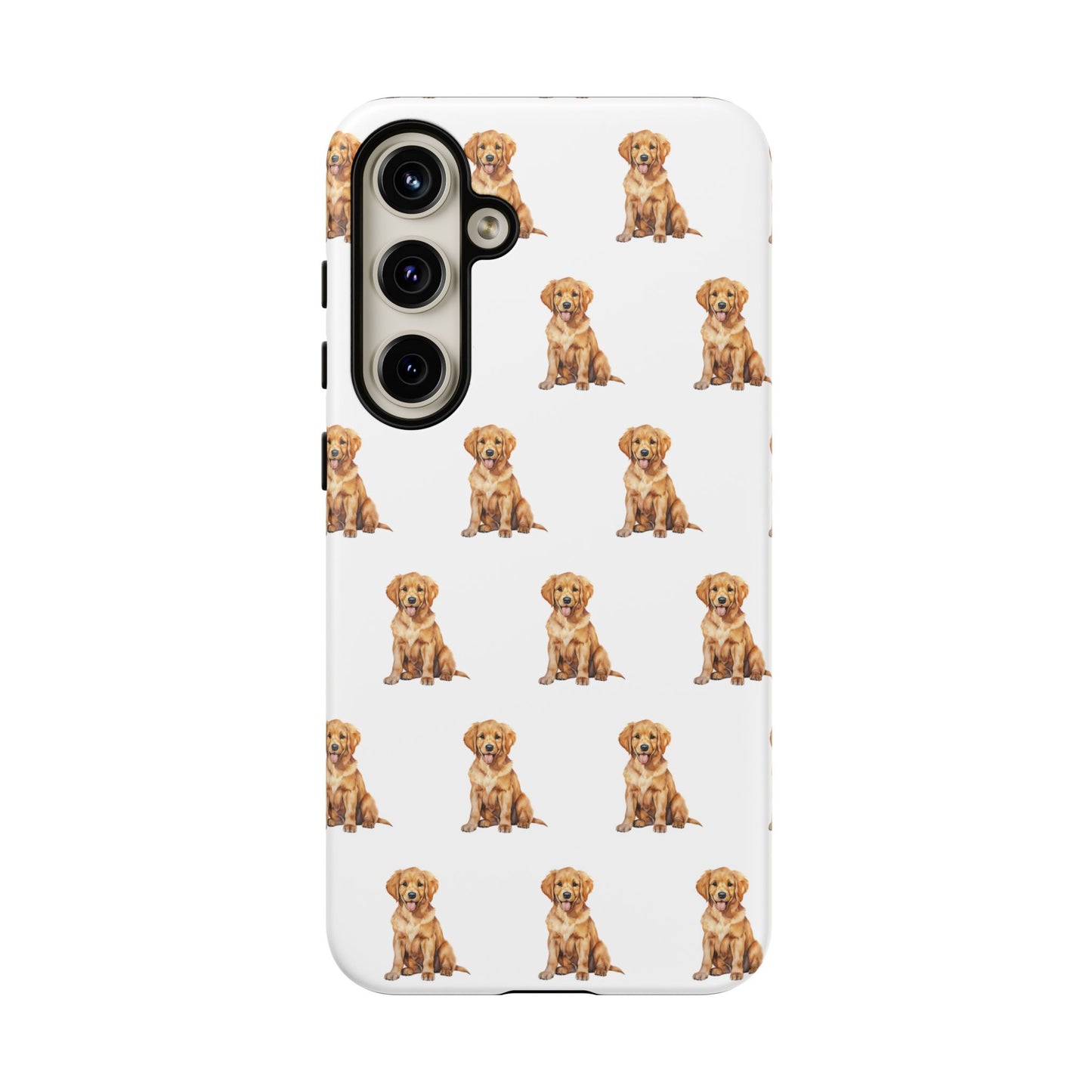 Golden Retriever Phone Case White