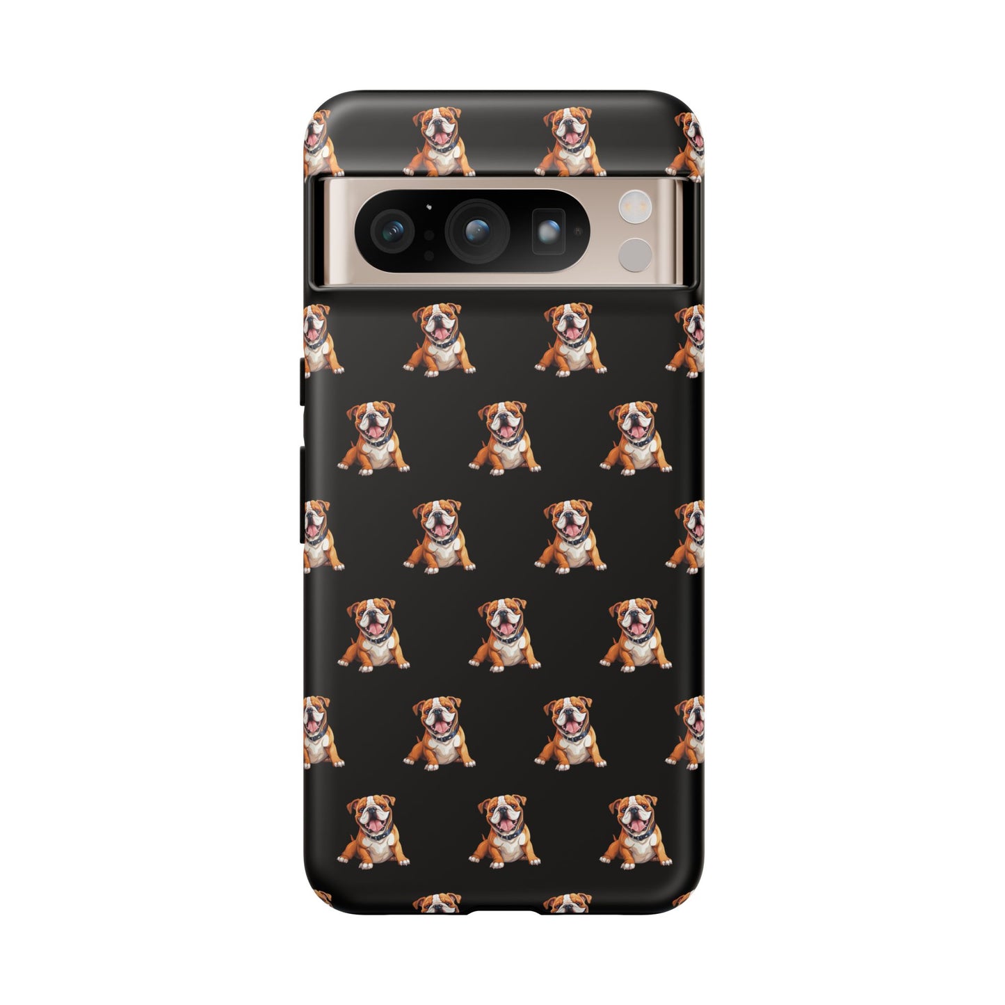 Bulldog Phone Case Black