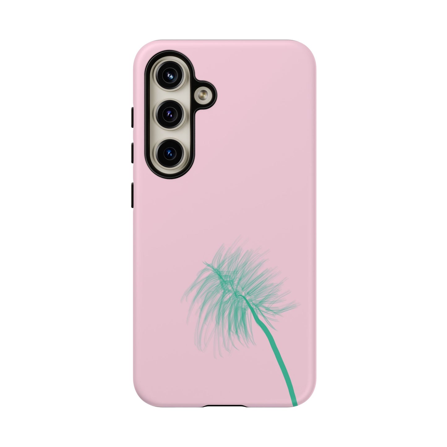 Dandelion Blowball Phone Case Pink