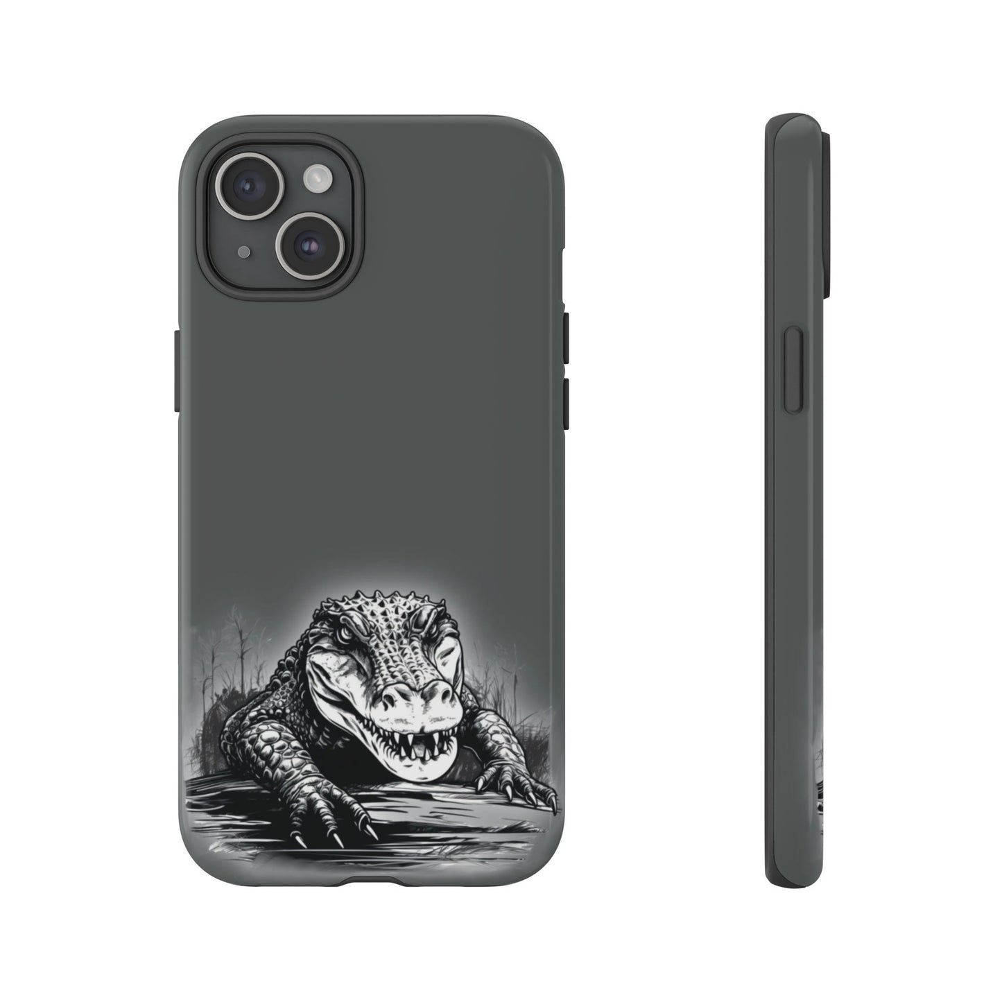 Gator Phone Case Gray