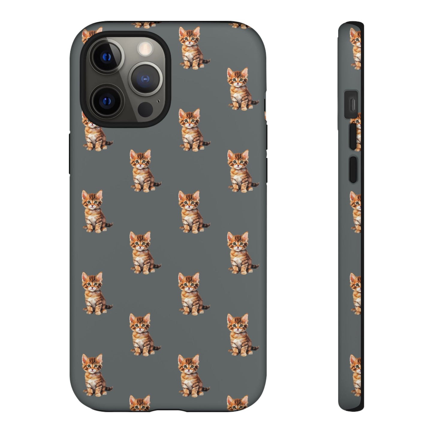 Cat Phone Case Gray