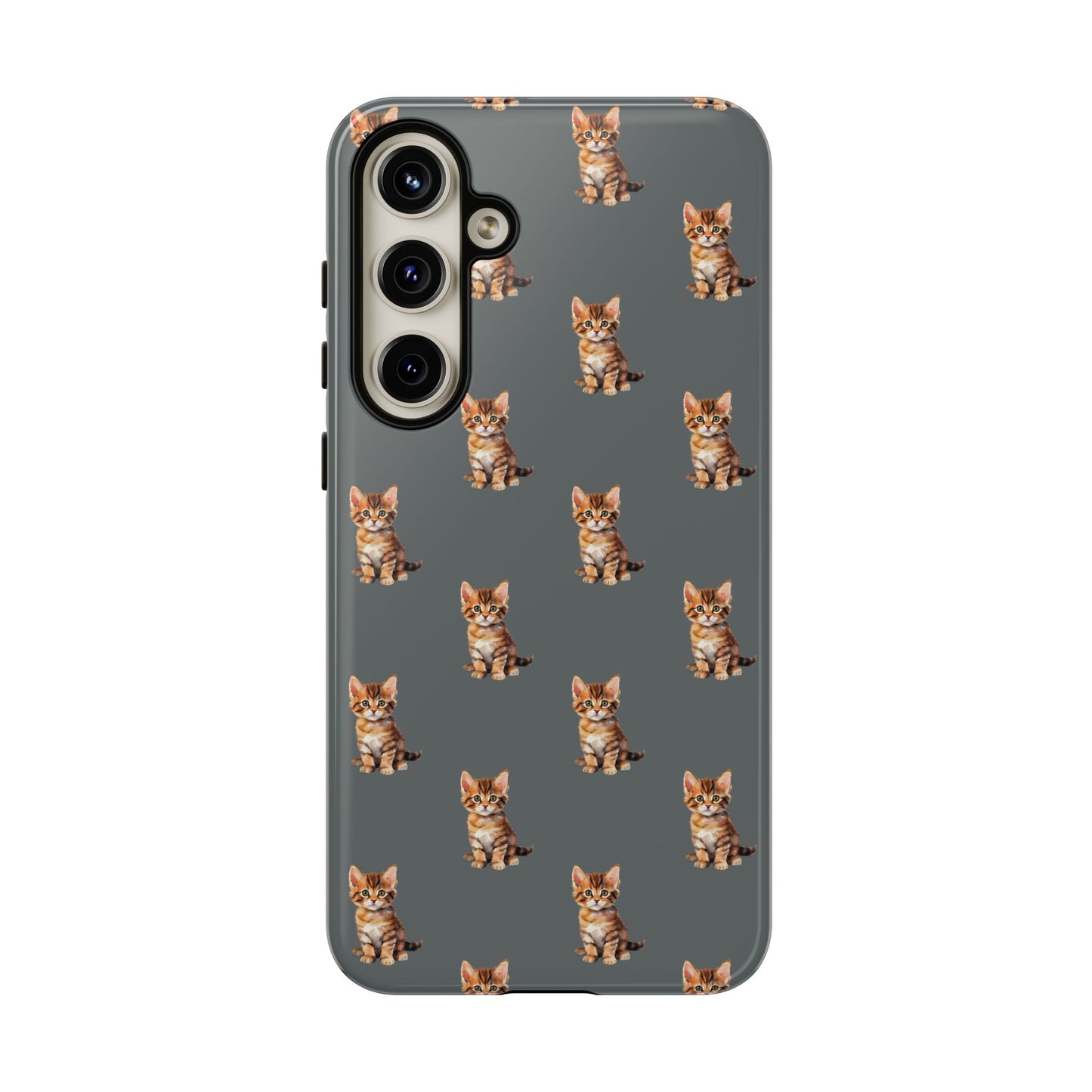 Cat Phone Case Gray