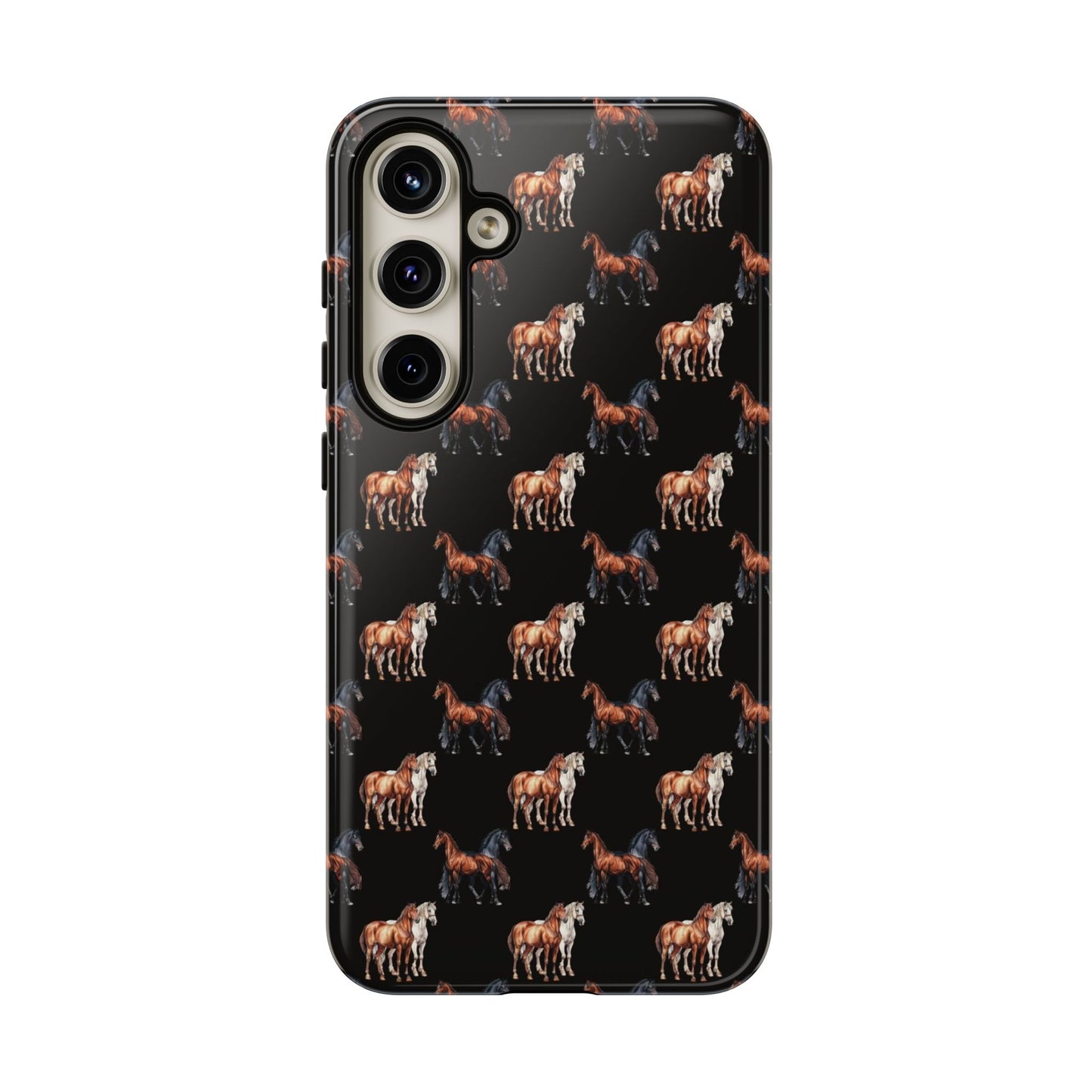 Horse Phone Case Black