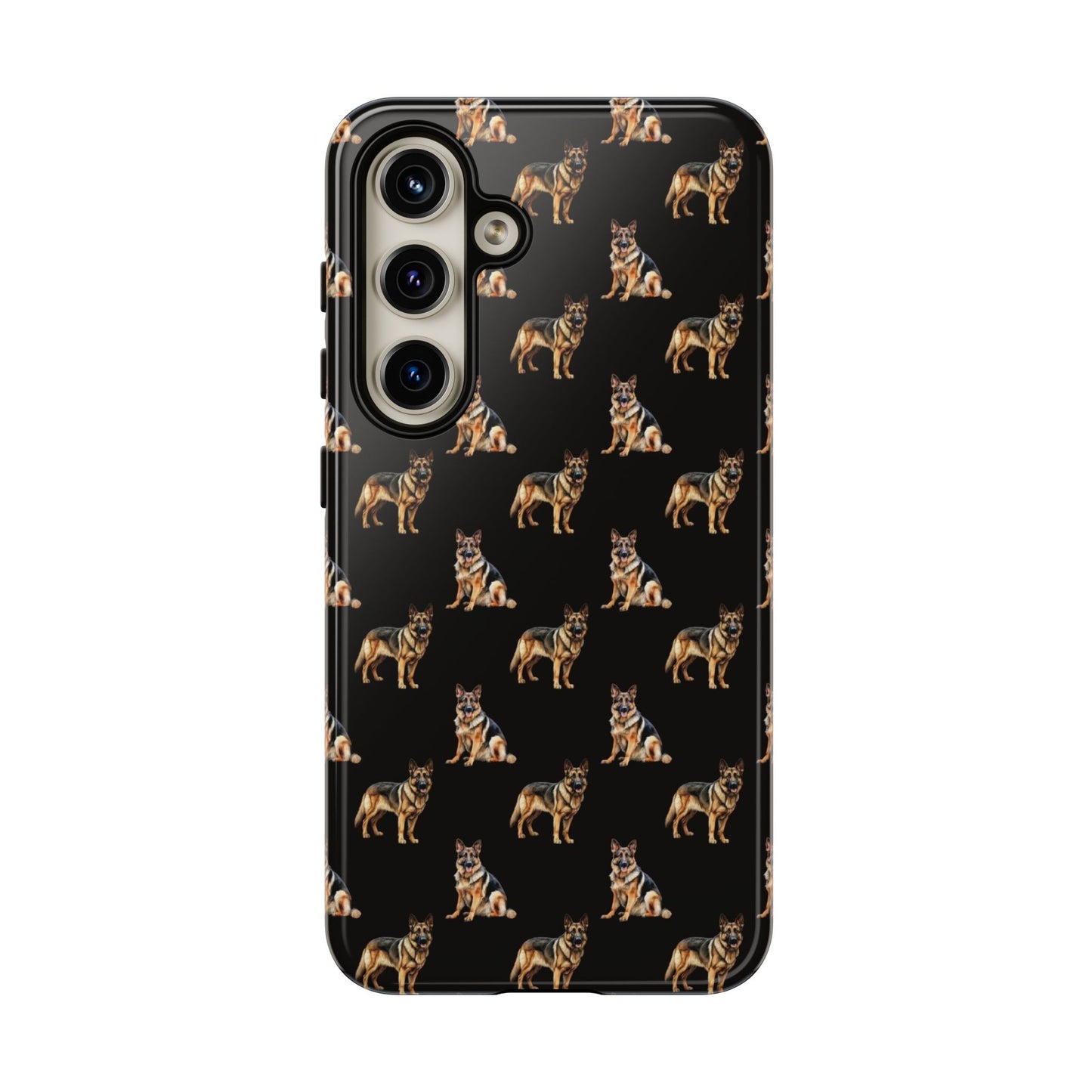 German Shepherd Phone Case Black