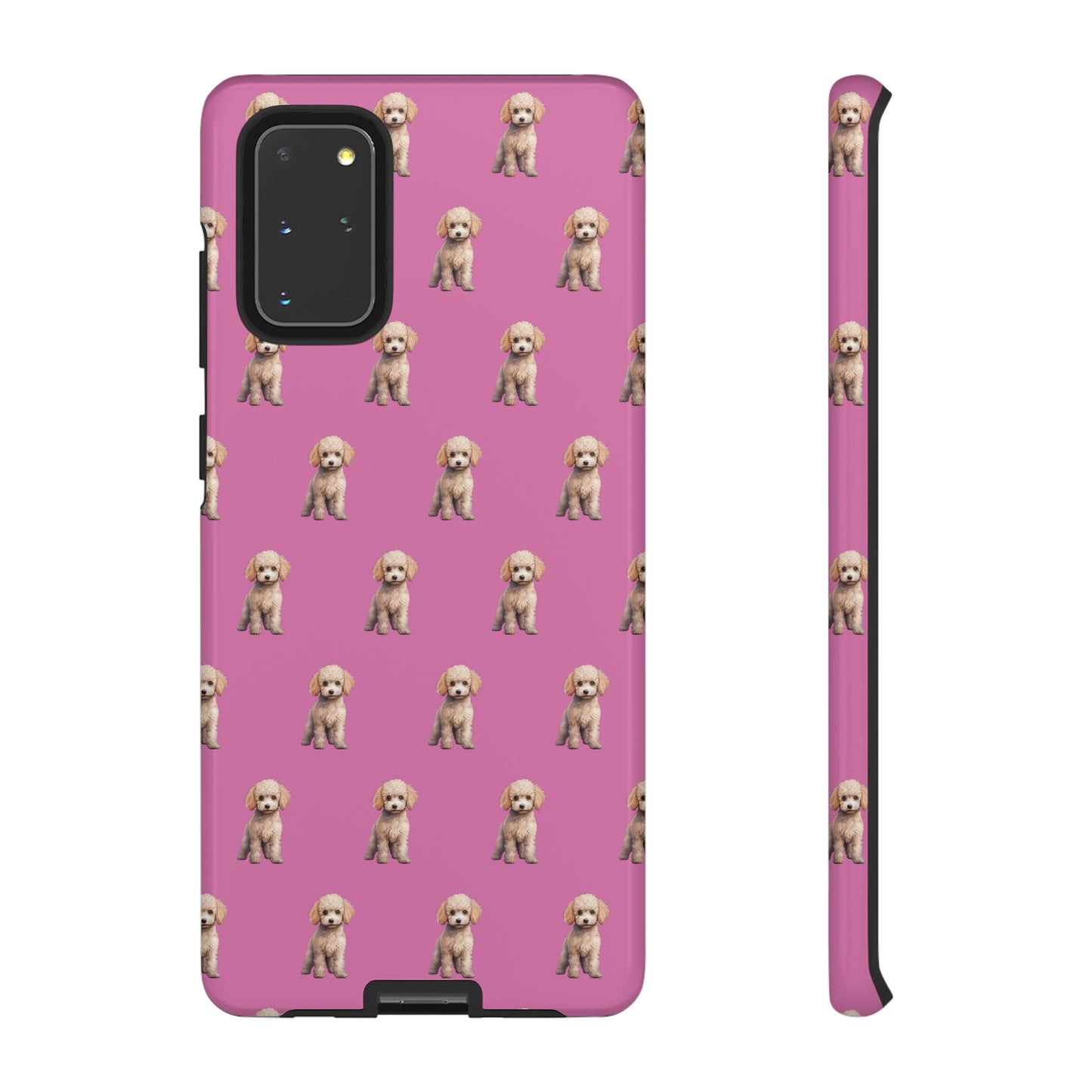 Poodle Phone Case Pink