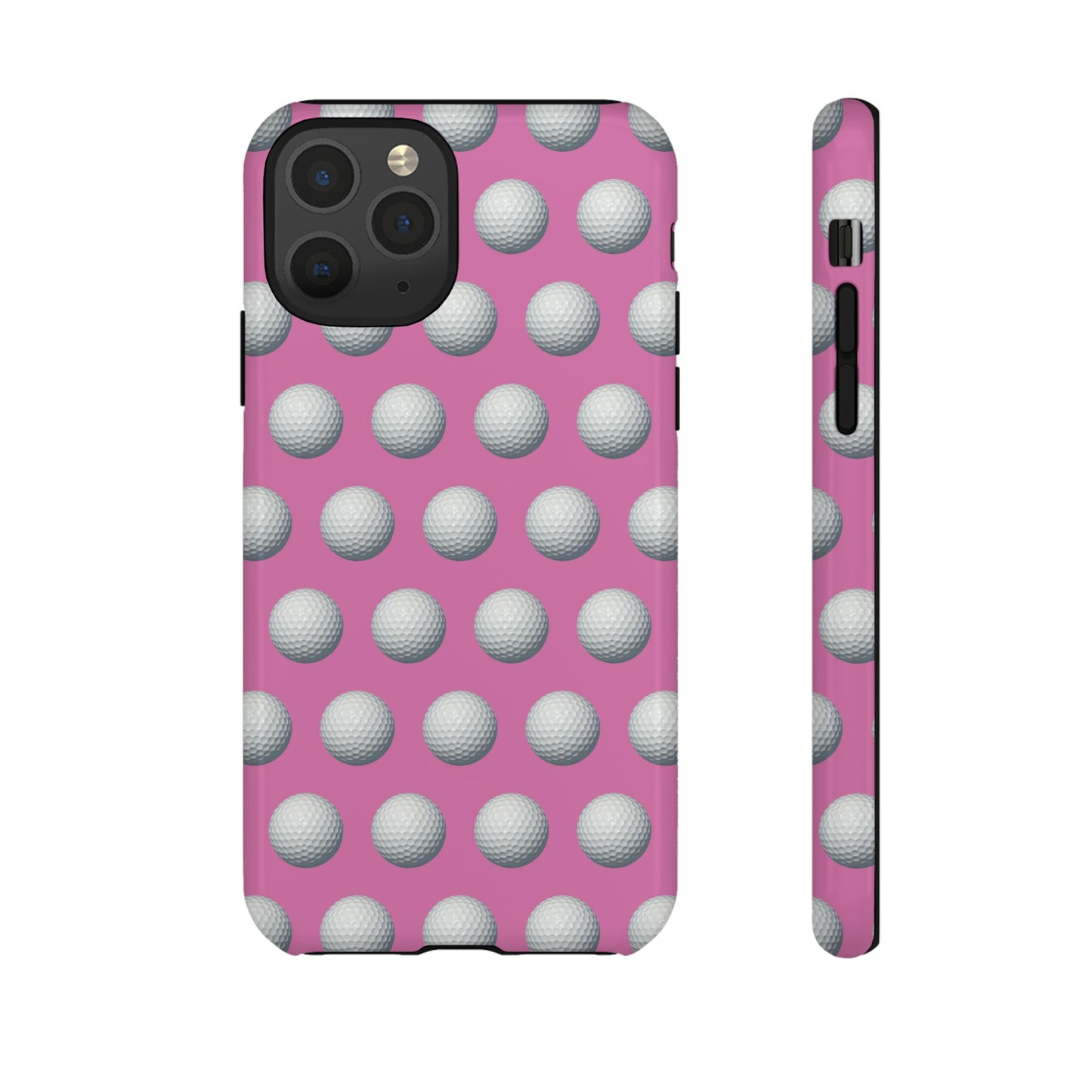 Golf Ball Phone Case Pink