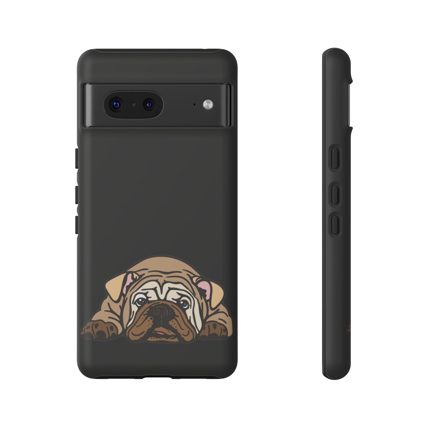 Bulldog Phone Case Black