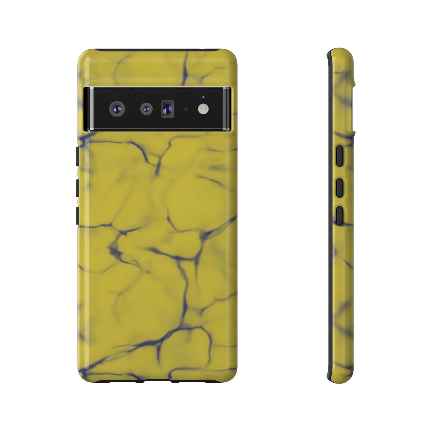 Marble Phone Case Yellow