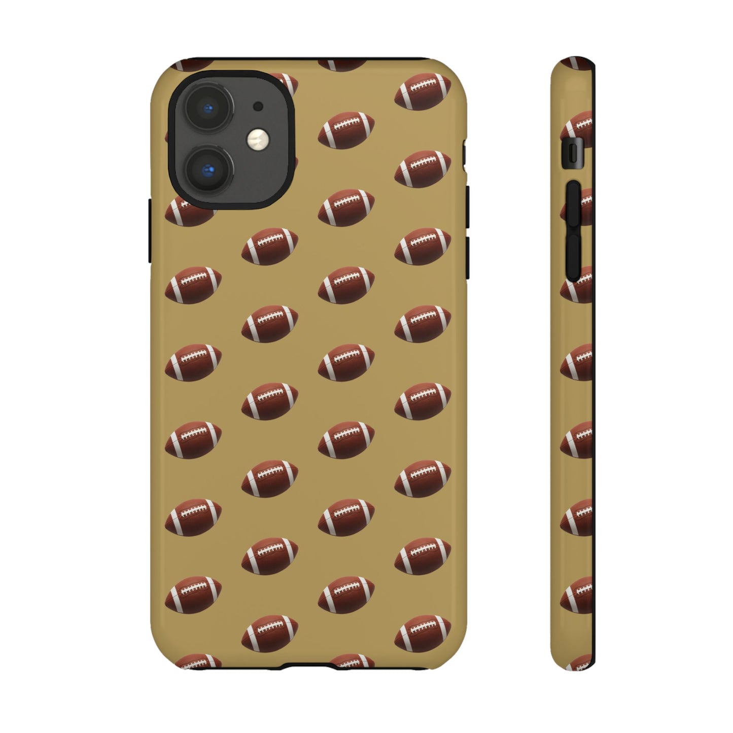 Football Phone Case Gold