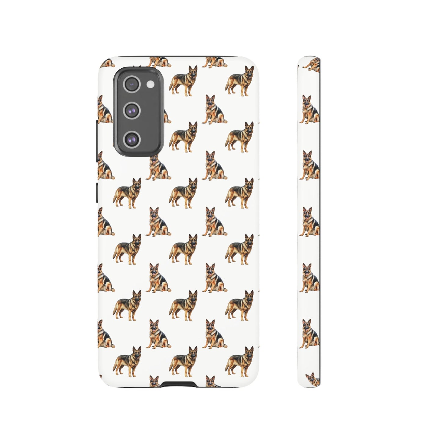 German Shepherd Phone Case White