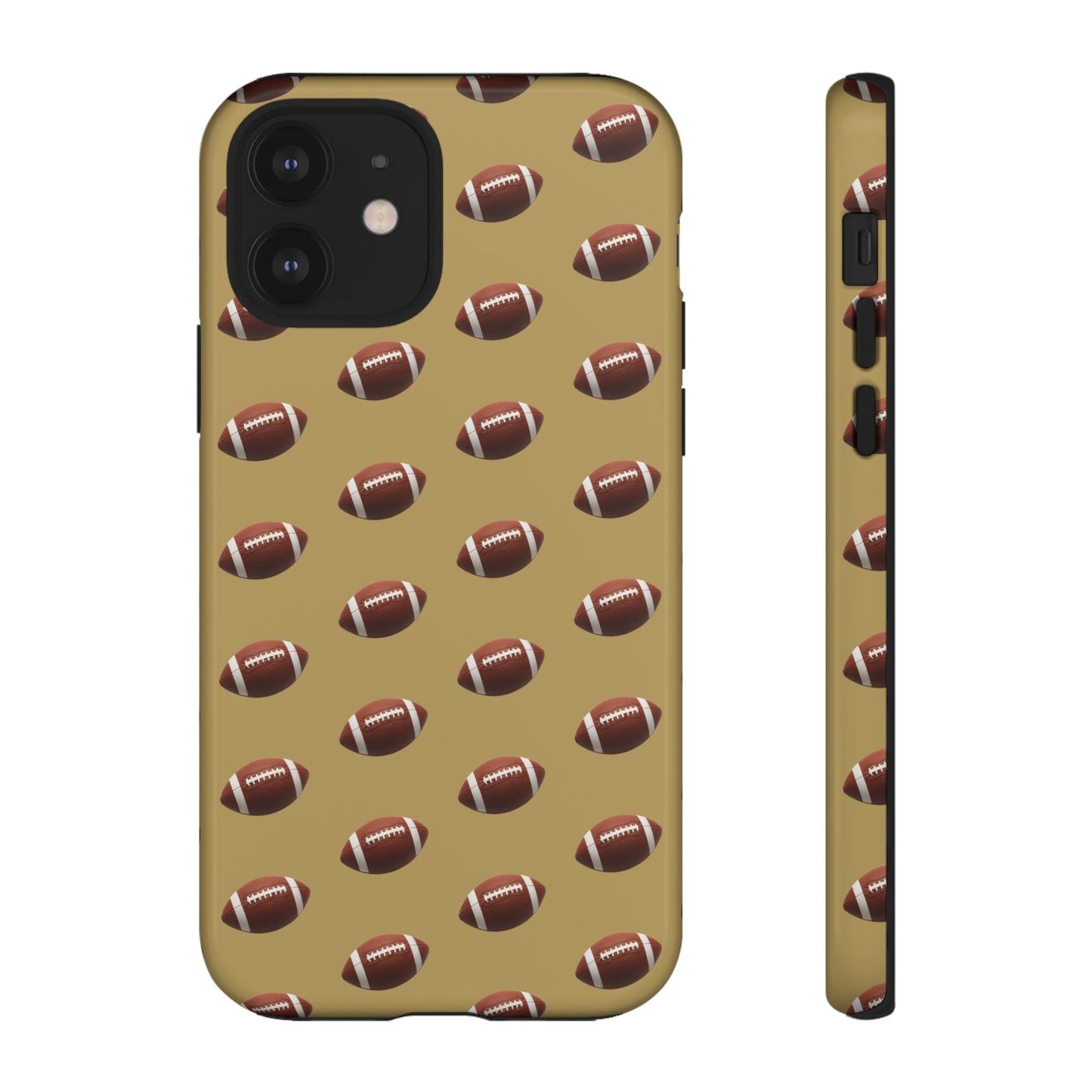 Football Phone Case Gold