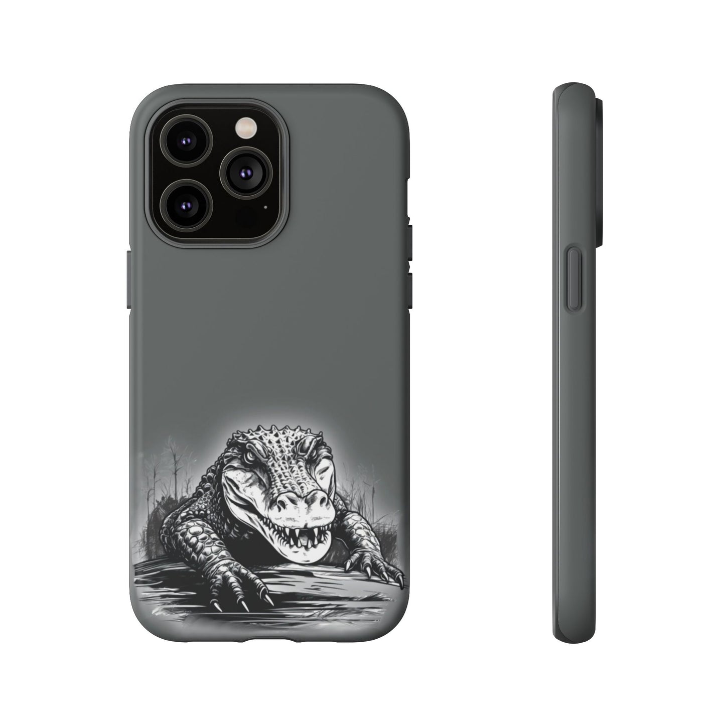 Gator Phone Case Gray