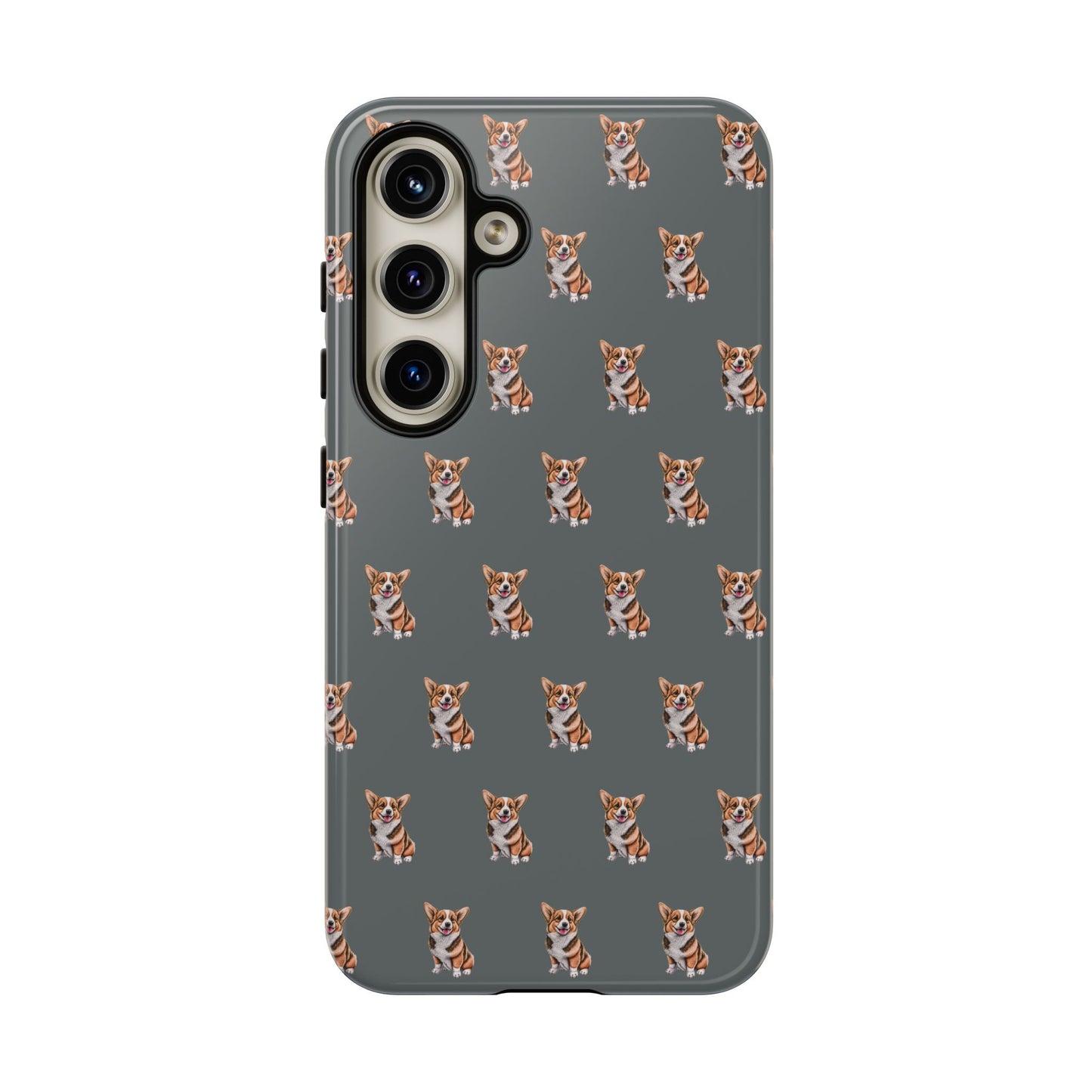 Corgi Phone Case Gray