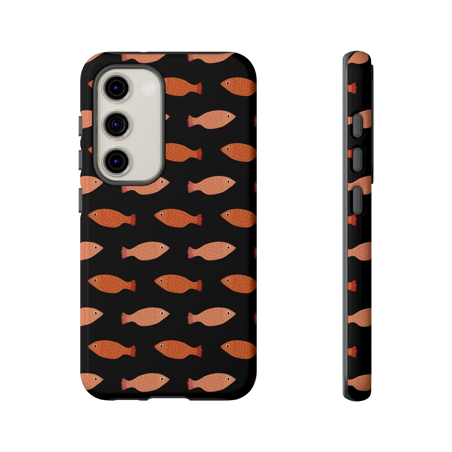 Fish Phone Case Black