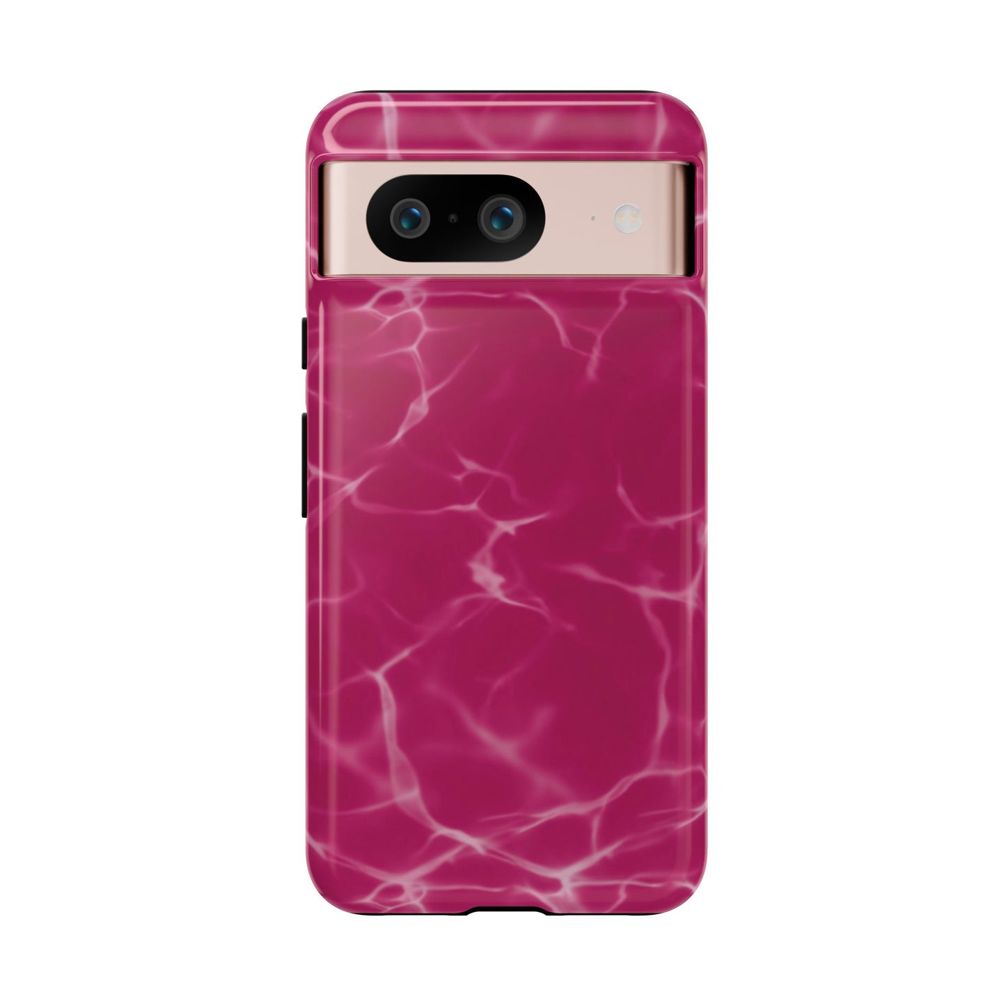 Marble Print Phone Case Berry