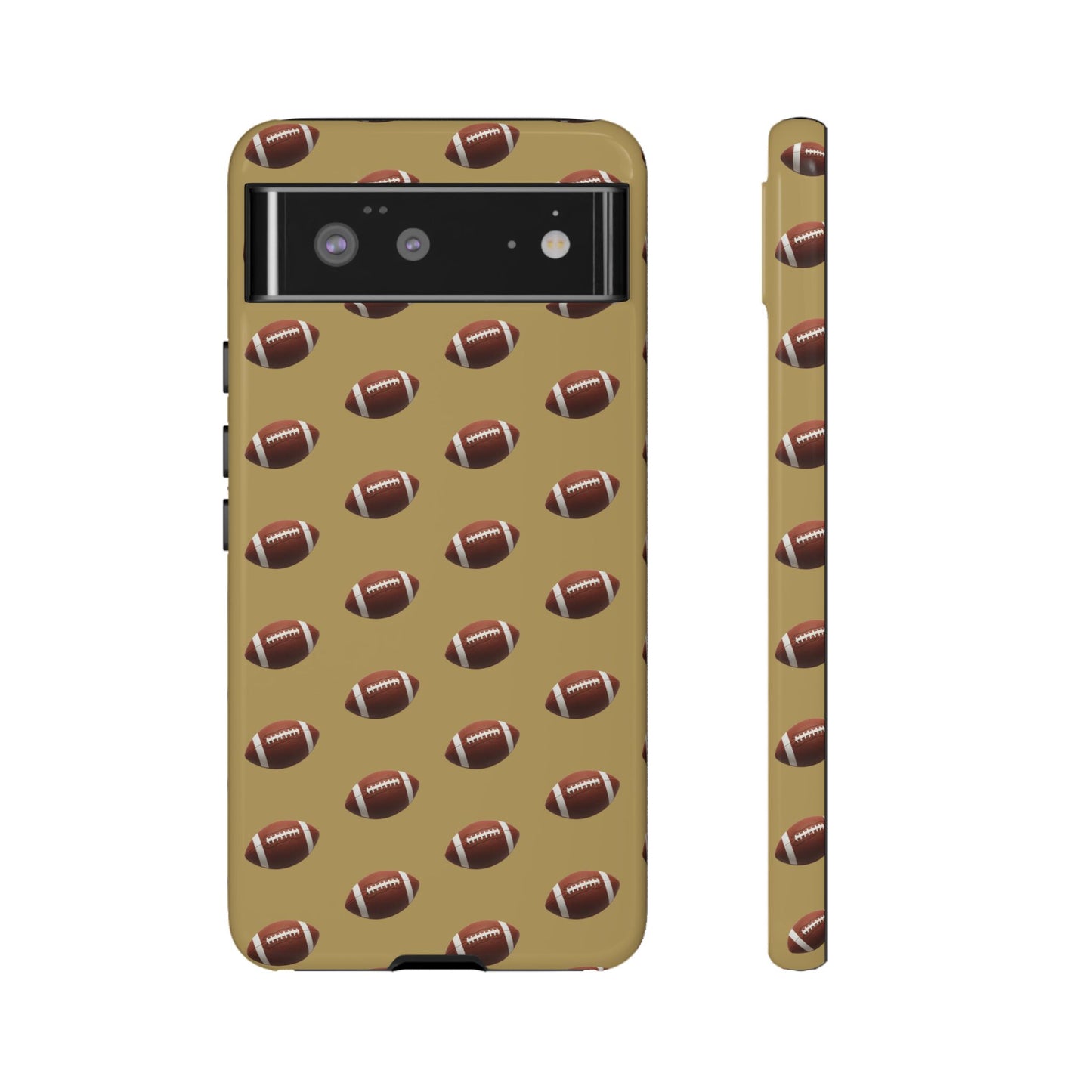 Football Phone Case Gold