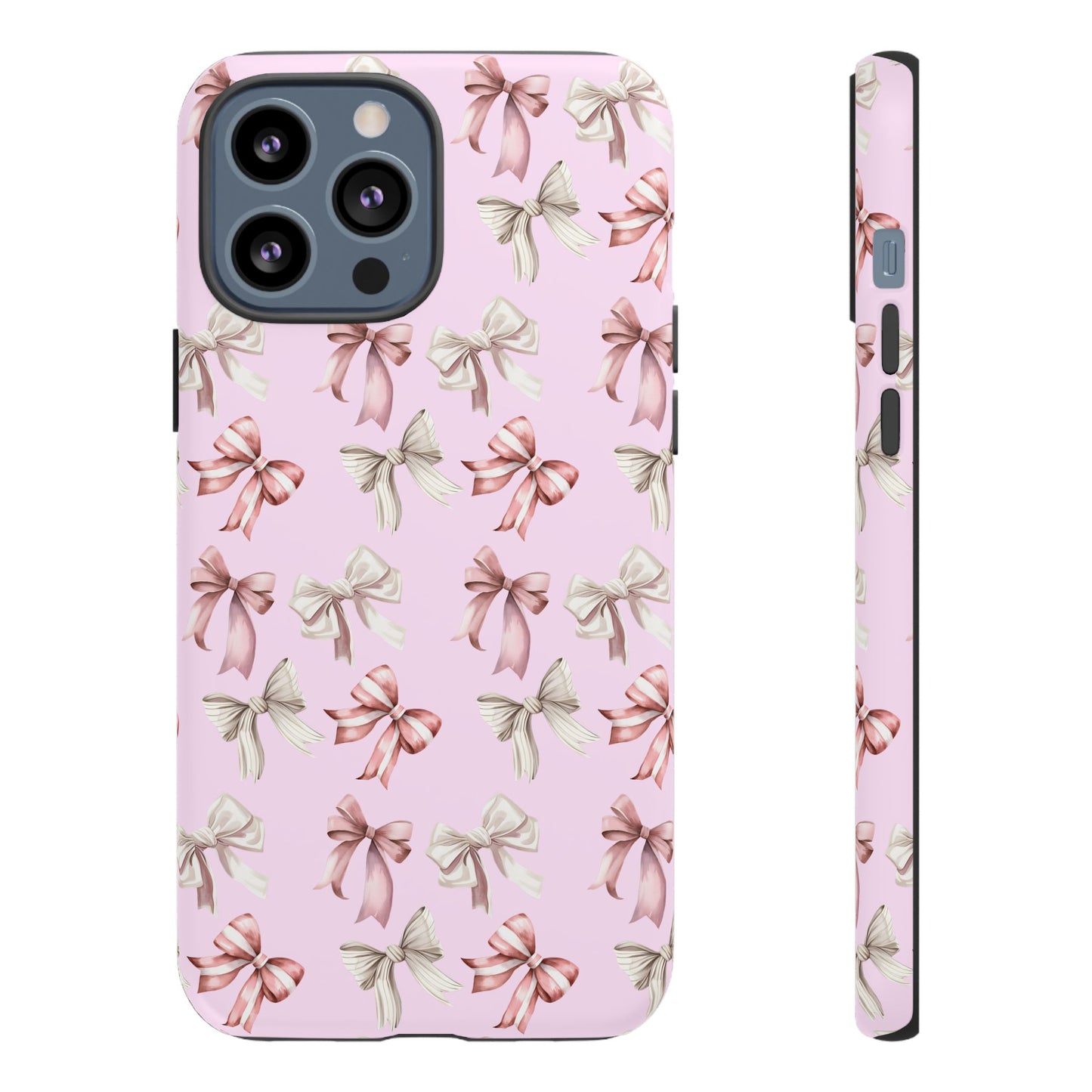 Bow Phone Case Pale Pink