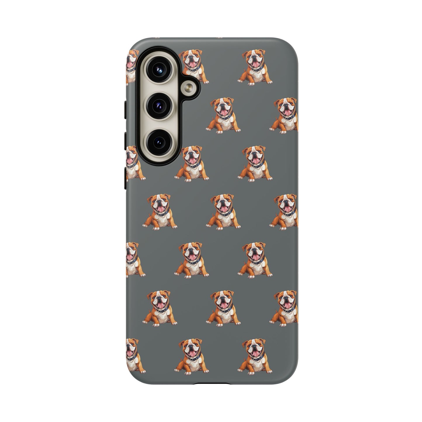 Bulldog Phone Case Gray