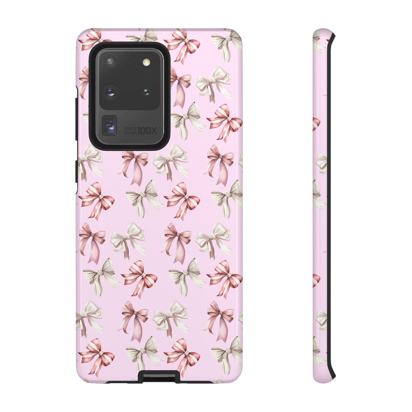 Bow Phone Case Pale Pink