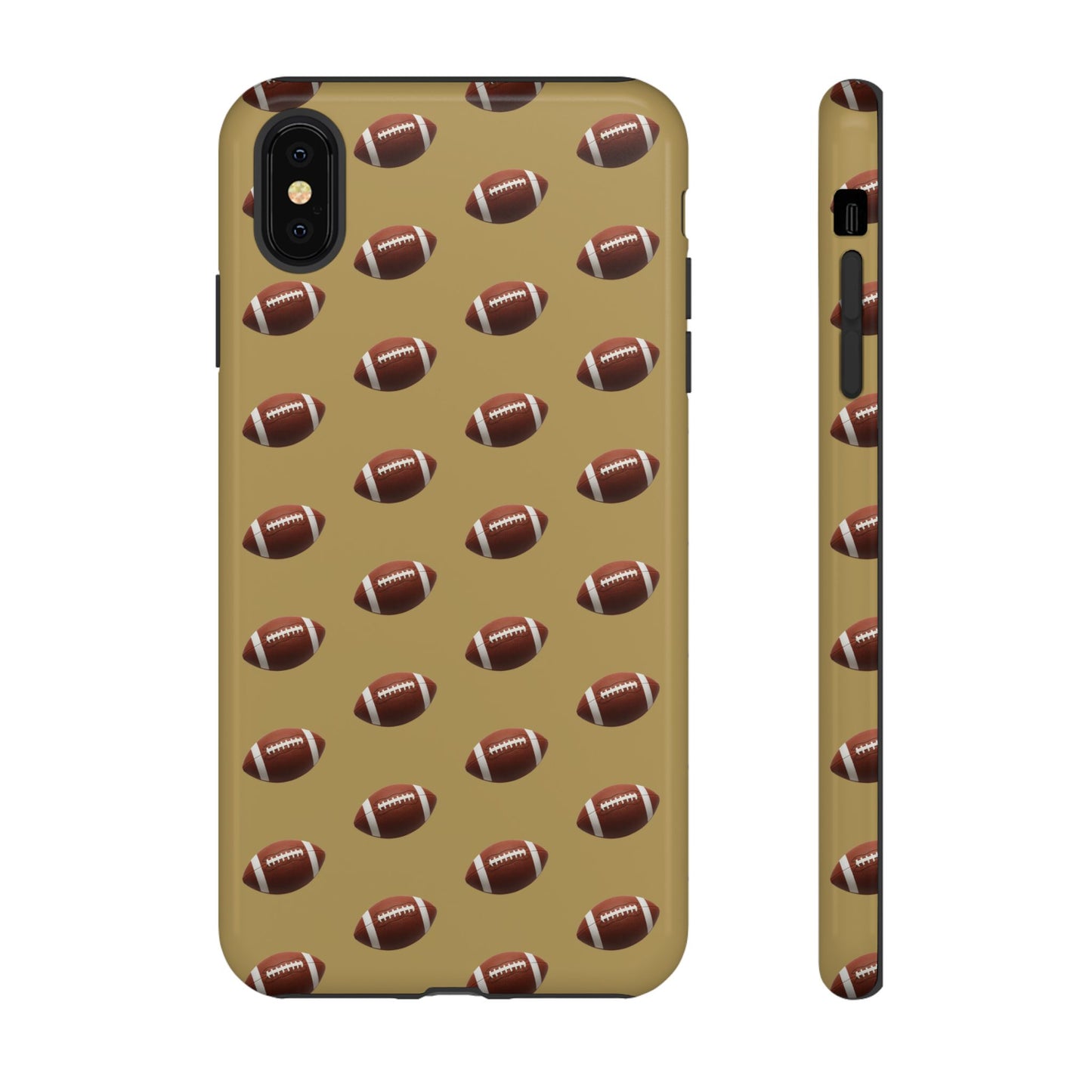 Football Phone Case Gold